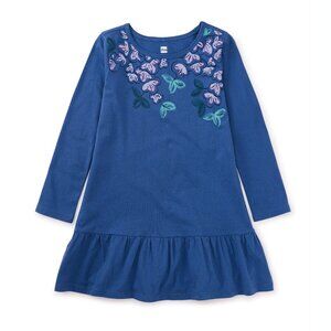 Tea Collection Girl Ruffle Hem Graphic Dress Casual 6